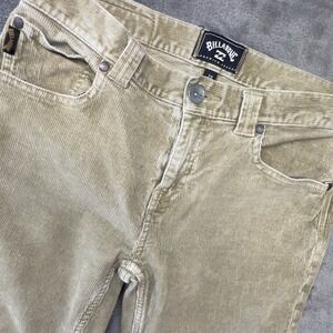 Billabong Premium Jeans‎ Mens 29 Outsider Slim Fit Corduroy Pants